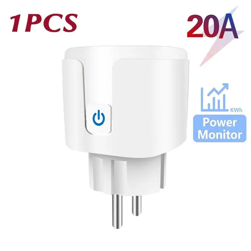 Smart WiFi Plug 20A – Voice Control Alexa & Google